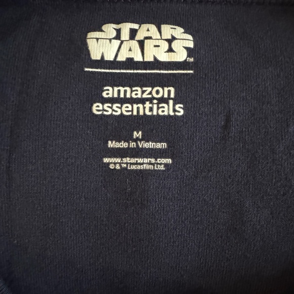 Star Wars Mens Stormtrooper Pajama Sleep Shirt Longsleeve size M - Picture 2 of 5